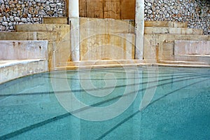 Roman/Greco style indoor pool photo