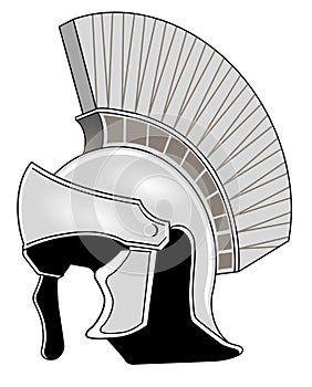 Roman helmet