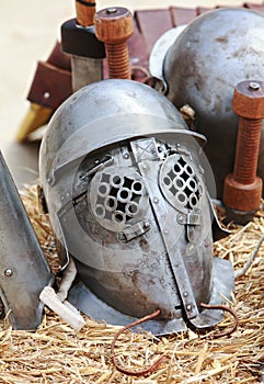 Roman helmet