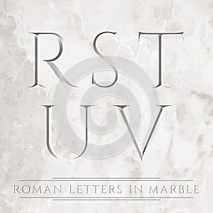 Roman letters