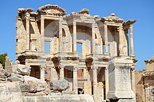 Roman Library of Celsus in Ephesus (Efes)