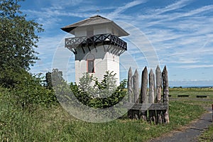 Roman Limes Watch Tower near Idstein-Dasbach, Hesse, Germany