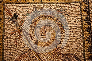 Roman mosaic photo
