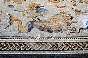 Roman mosaic found in Bad Vilbel, Germanyï»¿