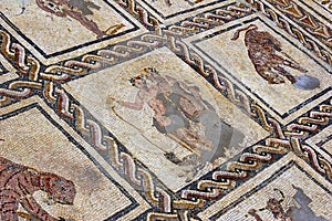 Roman mosaics in Andalusia.