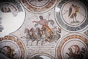 Roman mosaics photo