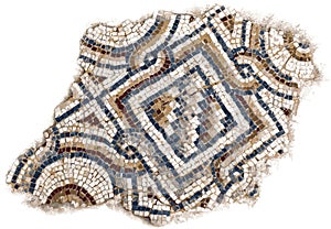 Roman mosaics illustration