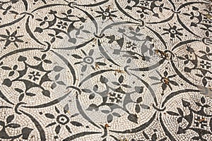 Roman mosaics in Italy