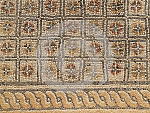 Roman mosaics in Volubilis, Morocco