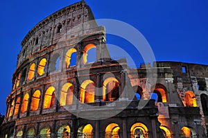 Roman nights (the Coliseum) photo