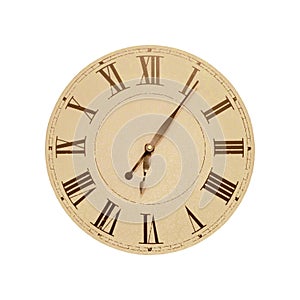 Roman numeral clock