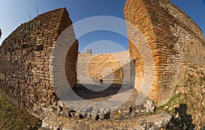 Roman Odeon in ancient Nikopolis Preveza Greece