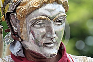 Roman parade mask photo