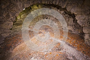 Roman Pavement in All Hallows-by-the-Tower Church in London