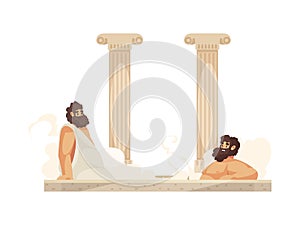 Roman People Illustration