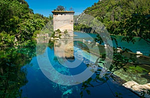 The Roman port of ancient Narnia (Narni), in Stifone, in the canyons of the Nera river