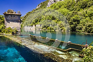 The Roman port of ancient Narnia photo