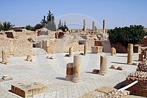 Roman Public Baths, Sufetula, Sbeitla, Tunisia