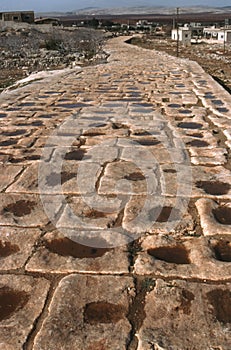 Roman road Syria
