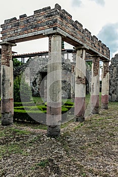 Roman ruin in Pompeii