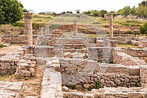 Roman Ruins, Alcudia, Mallorca. photo