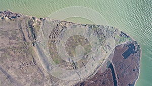 Argamum Organe fortress ruins, Romania