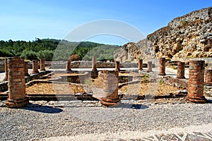 Roman ruins in Conimbriga