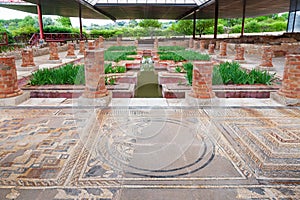 Roman ruins of Conimbriga. Roman Domus of Fountains.