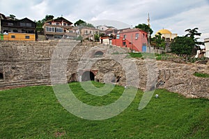 Roman ruins in Durres, Albania