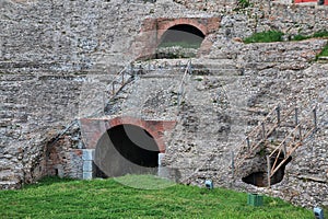 Roman ruins in Durres, Albania