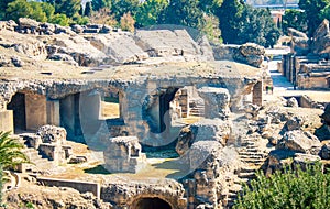 Roman ruins ItÃƒÂ¡lica Spain