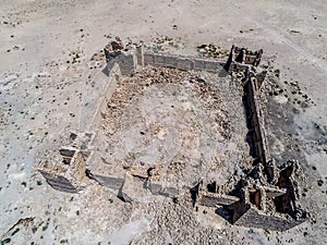 Roman Ruins in Jordan, Castle Bashir Roman Fortress photo