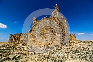 Roman Ruins in Jordan, Castle Bashir Roman Fortress