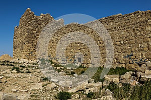 Roman Ruins in Jordan, Castle Bashir Roman Fortress