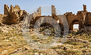 Roman Ruins in Jordan, Castle Bashir Roman Fortress