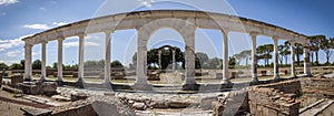 Roman ruins in Minturno, Italy