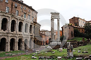 Roman ruins in Rome