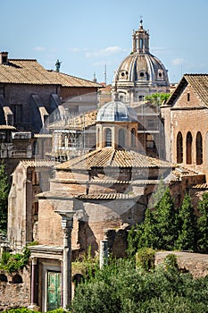 Roman ruins in Rome, Forum
