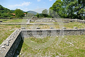 The Roman ruins at Saint-Bertrand-de-Comminges