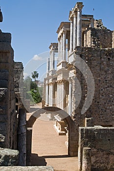 Roman ruins photo