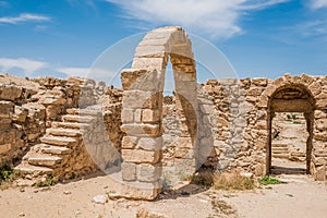Roman ruins, Um Ar-Rasas, Jordan photo