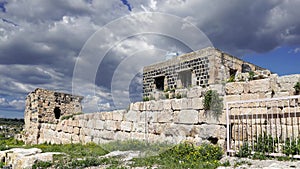 Roman ruins at Umm Qais (Umm Qays)--is a town in northern Jordan near the site of the ancient town of Gadara, Jordan