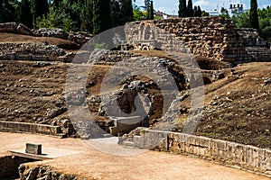Roman Ruins UNESCO Site Merida Spain photo