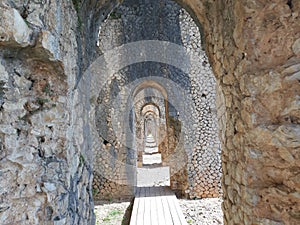 Roman santuary of the temple of Jupiter Anxur terracina Italy