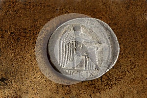 Roman Silver Coin 89 BC