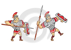 Roman Soldier Game Sprite