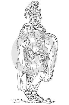 Roman soldier, legionnaire