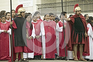 Roman Soldier reenactors