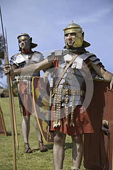 Roman soldiers