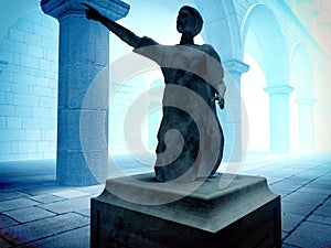 Roman statatue of senator